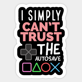 Funny gamer Sticker